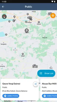 Offline Map Navigation android App screenshot 8